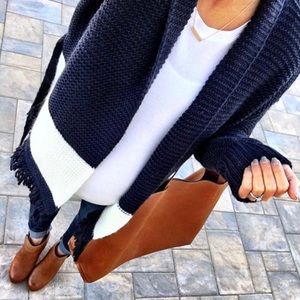 Loft open front cardigan